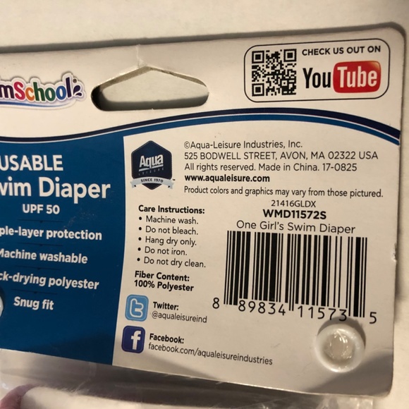 NWT The Original Swim School Diaper Bundle of 2 - Picture 2 of 5